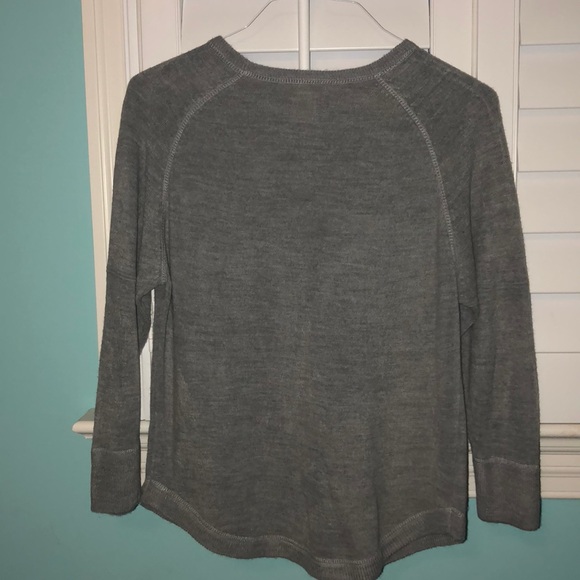 Gray sweater from Sweet Romeo!! Size small - Picture 3 of 3